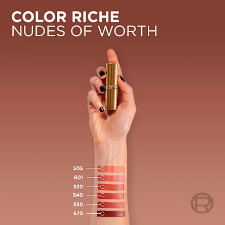 Color Riche Satin Nude ruj 601 Worth It L'ORÉAL PARiS
