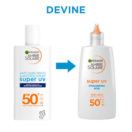 Cremă de față anti-poluare cu protecție solară FPS50+ GARNIER AMBRE SOLAIRE