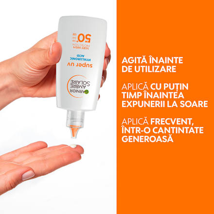 Cremă de față anti-poluare cu protecție solară FPS50+ GARNIER AMBRE SOLAIRE