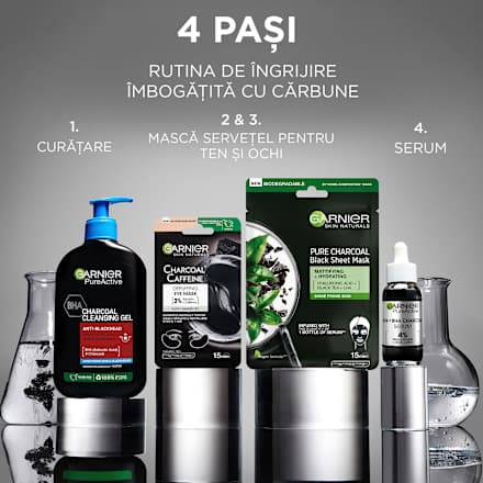 Masca șervețel pentru ochi  GARNIER SKIN NATURALS