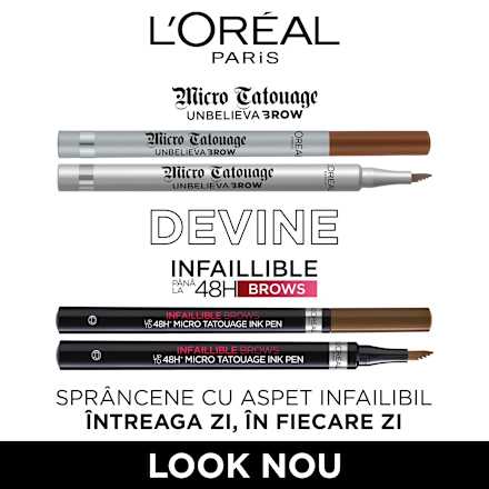 Micro Tatouage Unbelieva Brow creion de sprâncene 105 Brunette L'ORÉAL PARiS