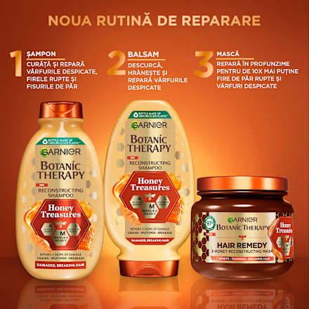 Şampon reparator cu miere GARNIER BOTANIC THERAPY