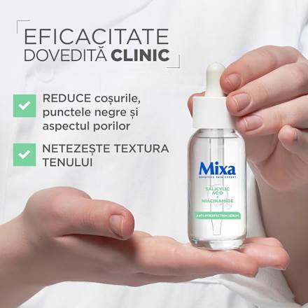 Serum anti imperfecțiuni pentru tenul sensibil Mixa