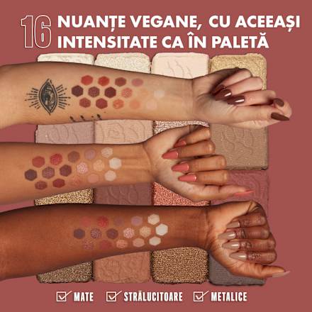 Ultimate Shadow paletă de farduri Warm Neutrals NYX PROFESSIONAL MAKEUP