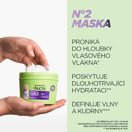 maska na vlasy Method For Curls N°2 GARNIER FRUCTIS