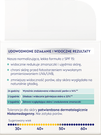 Krem przeciwzmarszczkowy nawilżający na dzień do cery mieszanej Q10 Wygładzenie NIVEA