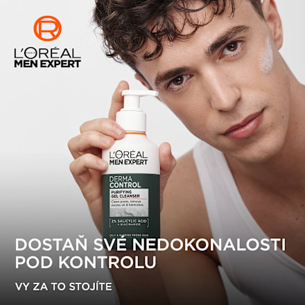 Derma Control čisticí pleťový gel  L'ORÉAL PARiS MEN EXPERT
