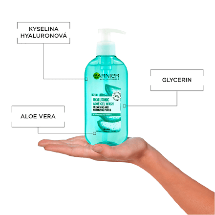 čisticí pleťový gel Hyaluronic GARNIER SKIN NATURALS