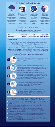 2 Pronutra Advance Mleko następne po 6 m-cu  Bebilon