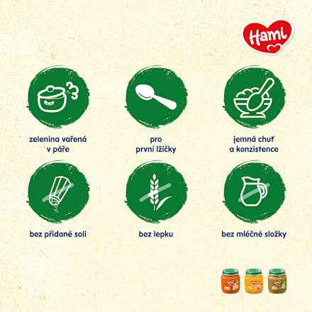 příkrm První lžička Zelenina s králíkem Hami