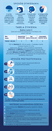 Mleko modyfikowane po 1. roku 3 Pronutra Advance  Bebilon