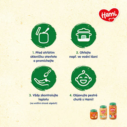 příkrm První lžička Zelenina s králíkem Hami