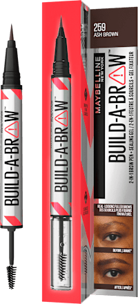 Build-A-Brow 2u1 olovka i gel za obrve - 259 Ash Brown MAYBELLINE NEW YORK
