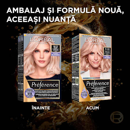 Vopsea permanentă 9.12 L'ORÉAL PARiS PRÉFÉRENCE