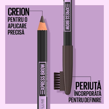 ExpressBrow Creion pentru sprâncene 05 deep brown MAYBELLINE NEW YORK