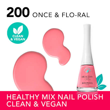 Clean & Vegan Healthy Mix lak za nokte – 200 Once & Flo-ral BOURJOIS PARIS