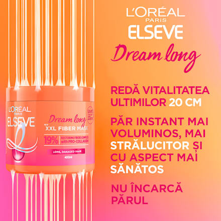 Dream long XXL mască de păr cu fibre L'ORÉAL PARiS ELSEVE