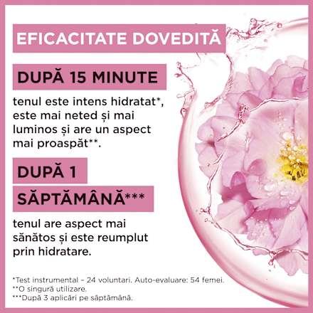 Mască de față pentru hidratare si iluminare GARNIER SKIN NATURALS
