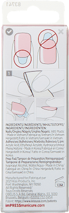 Impress unghii false PINK ME PINK KISS