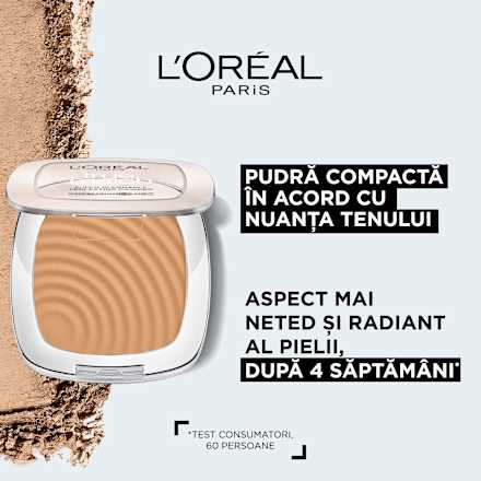 True Match pudră compactă 4N Beige L'ORÉAL PARiS