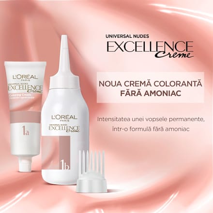 Vopsea permanentă 2U darkest brown L'ORÉAL PARiS EXCELLENCE Creme