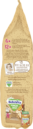 Kaszka mleczna 7 zbóż zbożowo - owsiana truskawka - banan po 8 miesiącu Porcja Zbóż Bobovita