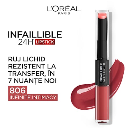 Infaillible Long Last Ruj 806 L'ORÉAL PARiS