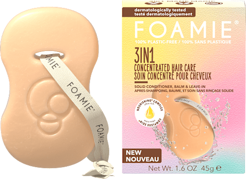 tuhý kondicionér na vlasy 3 v 1 FOAMIE