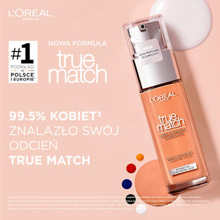 True Match Podkład 3.D/3.W Golden Beige L'ORÉAL PARiS