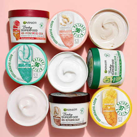 Body SUPERFOOD tělový krém Sensitive  GARNIER Body