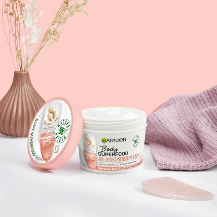 Body SUPERFOOD tělový krém Sensitive  GARNIER Body