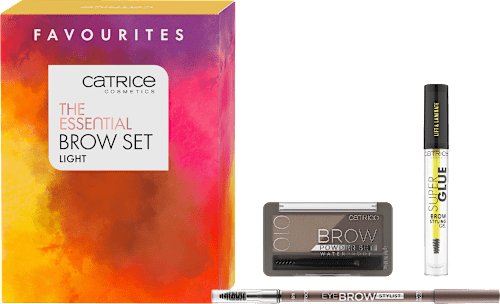 Zestaw do makijażu brwi The Essential Brow Set Light CATRICE