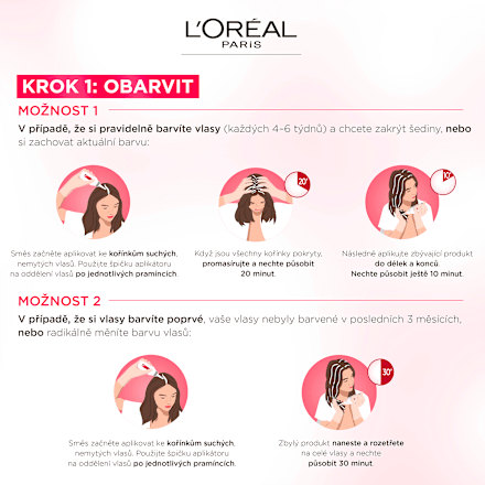 barva na vlasy Blond Světlá Popelavá 8.1 L'ORÉAL PARiS EXCELLENCE Creme