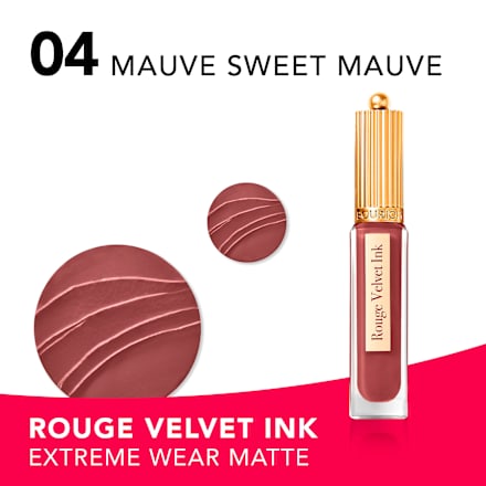 Rouge Velvet Ink tečni ruž – 4 Mauve Sweet Mauve BOURJOIS PARIS