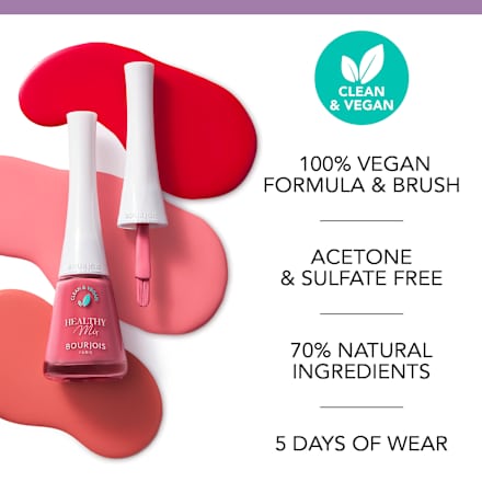 Clean & Vegan Healthy Mix lak za nokte – 250 Berry Cute BOURJOIS PARIS