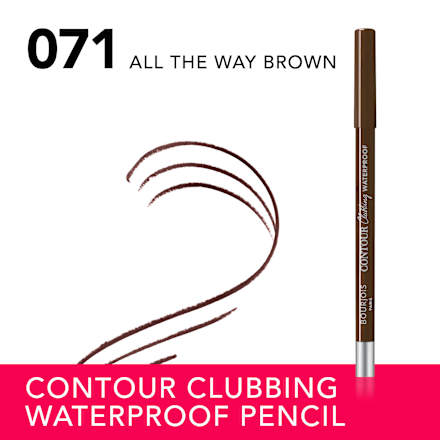 Contour Clubbing vodootporna olovka za oči – 71 All The Way Brown BOURJOIS PARIS