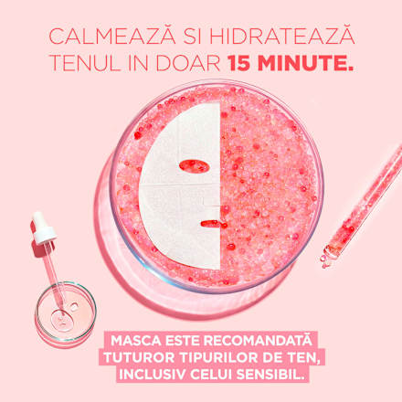 Mască șervețel pentru față cu probiotice GARNIER SKIN NATURALS