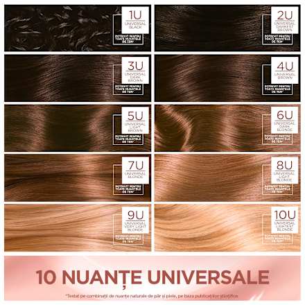 Vopsea permanentă 9U light blonde L'ORÉAL PARiS EXCELLENCE Creme