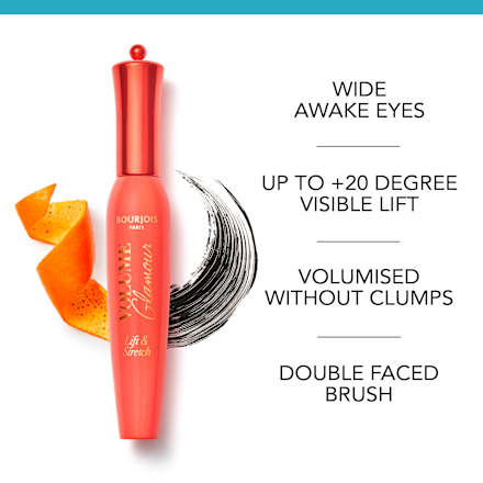 Volume Glamour Lift & Strech maskara – 01 Black BOURJOIS PARIS