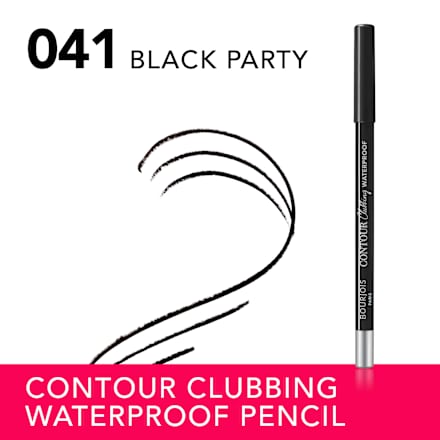 Contour Clubbing vodootporna olovka za oči – 41 Black Party BOURJOIS PARIS