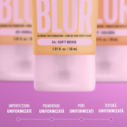 Fond de ten Bare With Me Blur Tint 02 Fair NYX PROFESSIONAL MAKEUP