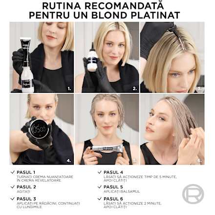 Nuanțator acid de păr semipermanent Platinum Ice L'ORÉAL PARiS PRÉFÉRENCE