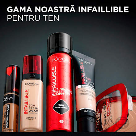 Infaillible 3 second spray pentru fixarea machiajului L'ORÉAL PARiS