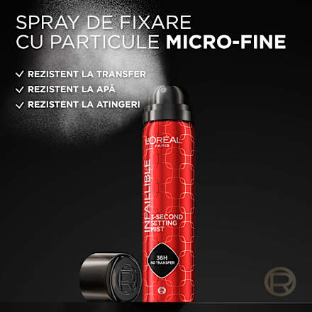 Infaillible 3 second spray pentru fixarea machiajului L'ORÉAL PARiS