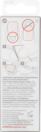 Impress unghii false POINT PINK KISS