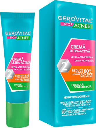 Cremă ultra-activă noncomedogenic GEROVITAL