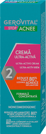 Cremă ultra-activă noncomedogenic GEROVITAL
