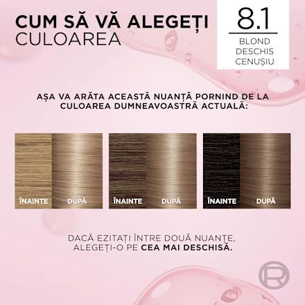 Vopsea de păr permanentă cu amoniac 8.1 L'ORÉAL PARiS EXCELLENCE Creme