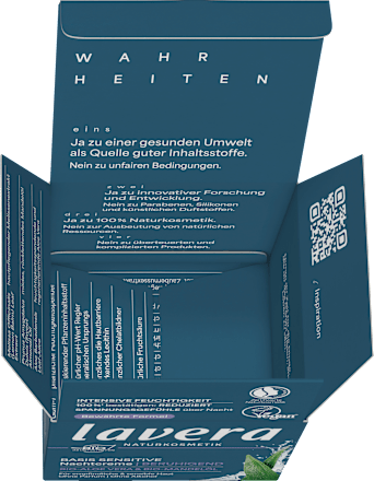 Nachtcreme Basis Sensitiv lavera NATURKOSMETIK