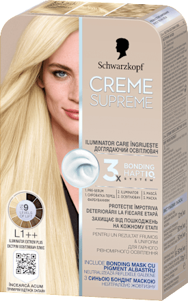 Боя за коса Creme Supreme - Nr. L1++ Екстремен Изрусител Плюс Schwarzkopf CREME SUPREME